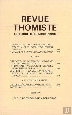 Bertrand.pt - Revue Thomiste - N 4/1996