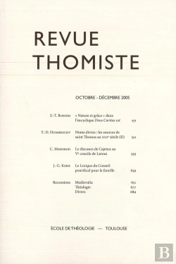 Bertrand.pt - Revue Thomiste - N 4/2005
