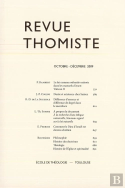 Bertrand.pt - Revue Thomiste - N 4/2009