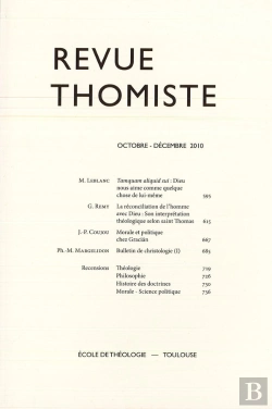 Bertrand.pt - Revue Thomiste - N 4/2010