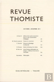 Revue Thomiste - N 4/2011