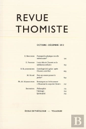 Revue Thomiste - N 4/2012