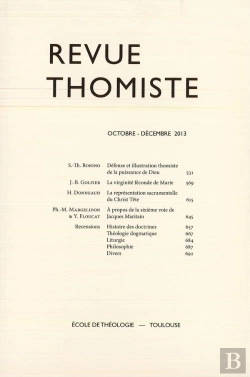 Bertrand.pt - Revue Thomiste - N 4/2013