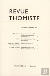 Revue Thomiste - N 4/2014