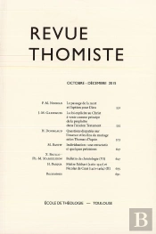 Revue Thomiste - N 4/2015