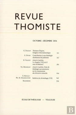 Bertrand.pt - Revue Thomiste - N 4/2016