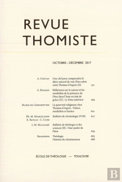 Bertrand.pt - Revue Thomiste - N 4/2017