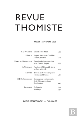 Bertrand.pt - Revue Thomiste - N°3/2020