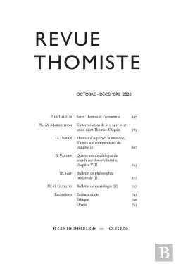 Bertrand.pt - Revue Thomiste - N°4/2020