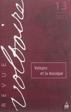 Bertrand.pt - Revue Voltaire Tome 13 : Voltaire Et La Musique