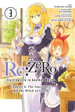 Bertrand.pt - Re:Zero -Starting Life In Another World-, Chapter 4: The Sanctuary And The Witch Of Greed, Vol. 3 (Manga)