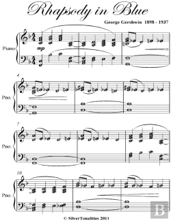 Bertrand.pt - Rhapsody In Blue Intermediate Piano Sheet Music