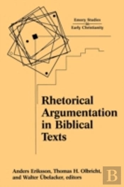 Rhetorical Argumentation In Biblical Texts