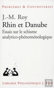 Rhin Et Danube ; Essais Sur Le Schisme Analytico-Phénoménologique