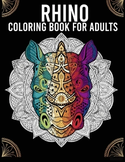 Bertrand.pt - Rhino Coloring Book For Adults