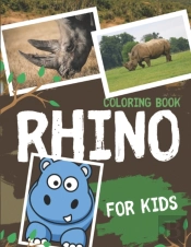 Rhino Coloring Book For Kids