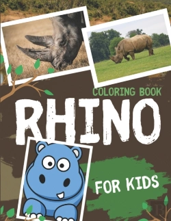 Bertrand.pt - Rhino Coloring Book For Kids