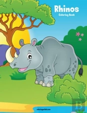 Rhinos Coloring Book 1
