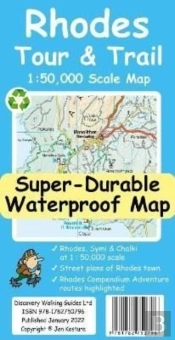 Rhodes Tour And Trail Map