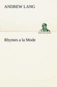 Rhymes A La Mode