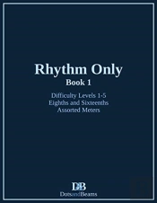 Rhythm Only - Book 1 - Eighths And Sixteenths - Assorted Meters