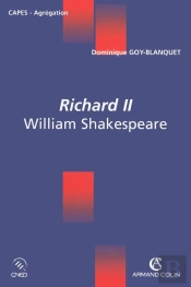Richard Ii, De William Shakespeare ; Capes/Agrégation