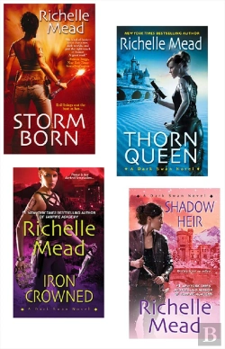 Bertrand.pt - Richelle Mead Dark Swan Bundle: Storm Born, Thorn Queen, Iron Crowned & Shadow Heir