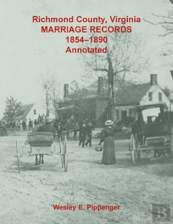 Bertrand.pt - Richmond County, Virginia Marriage Records, 1854-1890, Annotated