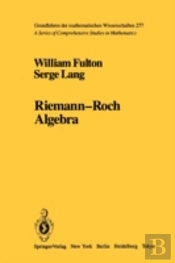 Riemann-Roch Algebra