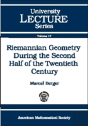 Riemannian Geometry During The Second Half Of The Twentieth Century