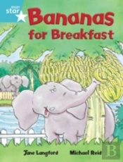 Rigby Star Independent Turquoise Reader 4 Bananas For Breakfast