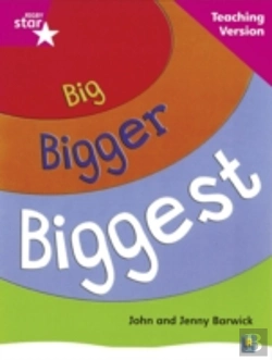 Bertrand.pt - Rigby Star Non-Fiction Guided Reading Pink Level: Big, Bigger, Biggest Teaching Version