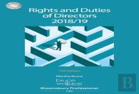 Rights And Duties Of Directors 2018/19
