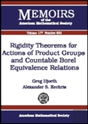 Rigidity Theorems For Actions Of Product Groups And Countable Borel Equivalence Relations