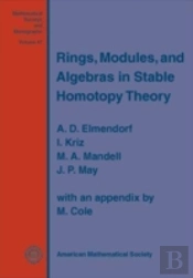Rings, Modules, And Algebras In Stable Homotopy Theory