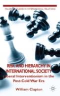 Risk And Hierarchy In International Society