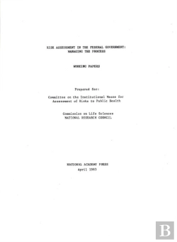 Bertrand.pt - Risk Assessment In The Federal Government