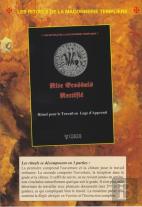 Rite Ecossais Rectifie  Rituel Pour Le Travail En Loge D'Apprenti