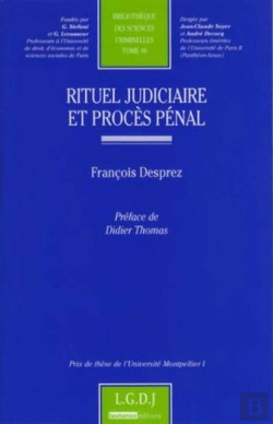 Bertrand.pt - Rituel Judiciaire Et Procès Pénal