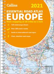 Road Atlas Europe 2021 Essential