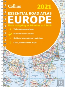 Bertrand.pt - Road Atlas Europe 2021 Essential