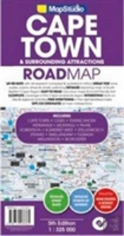 Road Map Cape Town & Surroundind Attractions
