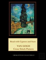 Road With Cypress And Stars