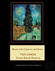 Road With Cypress And Stars