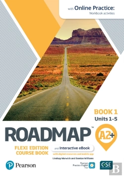 Bertrand.pt - Roadmap A2+ Flexi Edition Course Book 1 With Ebook And Online Practice Access