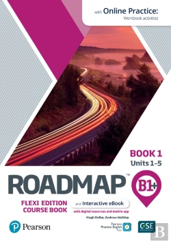 Bertrand.pt - Roadmap B1+ Flexi Edition Roadmap Course Book 1 With Ebook And Online Practice Access