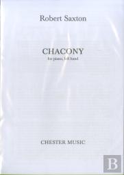 Robert Saxton: Chacony For Piano, Left Hand Piano