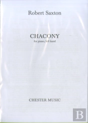 Robert Saxton: Chacony For Piano, Left Hand Piano