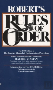 Robert'S Rules Of Order