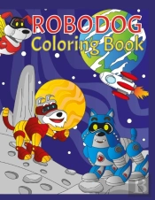 Robo Dog Color By Number Coloring Book